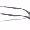 Ray-Ban RX6513 3163 - Black on Silver eyeglasses side view