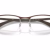 Ray-Ban RX6513 3228 - Brown & Gunmetal eyeglasses angle view