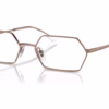 Ray-Ban RX6528 2943 - Copper eyeglasses angle view