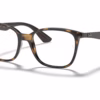 Ray-Ban RX7066 5577 - Havana eyeglasses angle view