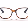 Ray-Ban RX7066 5585 - Light Havana eyeglasses front view
