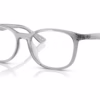 Ray-Ban RX7093D 8012 - Transparent Grey eyeglasses angle view