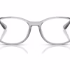 Ray-Ban RX7093D 8012 - Transparent Grey eyeglasses front view