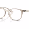 Ray-Ban RX7093D 8271 - Transparent Light Brown eyeglasses angle view