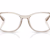 Ray-Ban RX7093D 8271 - Transparent Light Brown eyeglasses front view