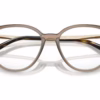 Ray-Ban RX7246L 8329 - Translucent Caramel eyeglasses angle view