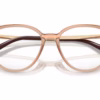 Ray-Ban RX7246L 8422 - Caramel eyeglasses angle view