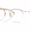 Ray-Ban RX7553 3217 - Rose Gold eyeglasses angle view