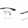 Ray-Ban RB8724 1000 - Gunmetal eyeglasses angle view