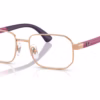 Ray-Ban RY1060 4089 - Rosegold eyeglasses angle view