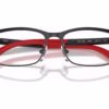 Ray-Ban RY1061 4065 - Matte Black On Black eyeglasses angle view