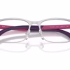 Ray-Ban RY1061 4101 - Matte Silver On Silver eyeglasses angle view