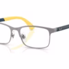 Ray-Ban RY1061 4102 - Matte Gunmetal On Gunmetal eyeglasses angle view