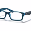 Ray-Ban RY1530 3667 - Blue eyeglasses angle view