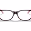 Ray-Ban RY1555F 3580 - Havana On Opal Pink eyeglasses front view