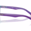 Ray-Ban RY1555F 3997 - Transparent Violet & Light Blue eyeglasses side view