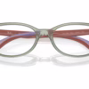 Ray-Ban RY1586 3922 - Transparent Green eyeglasses angle view