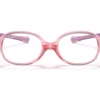 Ray-Ban RY1587 3767 - Transparent Light Red eyeglasses front view