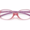 Ray-Ban RY1587 3767 - Transparent Light Red eyeglasses angle view