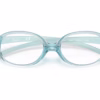 Ray-Ban RY1587 3769 - Transparent Light Blue eyeglasses angle view