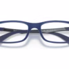 Ray-Ban RY1588 3655 - Blue eyeglasses angle view