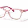 Ray-Ban RY1591 3806 - Striped Fuxia eyeglasses angle view