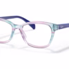 Ray-Ban RY1591 3807 - Violet Striped Multicolor eyeglasses angle view