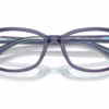 Ray-Ban RY1591 3945 - Top Blue & Violet & Light Blue eyeglasses angle view