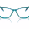 Ray-Ban RY1591 3996 - Transparent Blue & Green eyeglasses front view