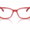 Ray-Ban RY1591 3998 - Transparent Red & Yellow eyeglasses front view
