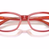 Ray-Ban RY1591 3998 - Transparent Red & Yellow eyeglasses angle view