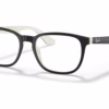 Ray-Ban RY1592 3820 - Black On White eyeglasses angle view