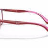 Ray-Ban RY1598 3777 - Transparent Red eyeglasses side view