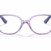 Ray-Ban RY1598 3885 - Transparent Violet eyeglasses front view