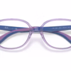 Ray-Ban RY1598 3885 - Transparent Violet eyeglasses angle view