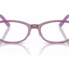 Ray-Ban RY1613D 3909 - Transparent Purple eyeglasses front view