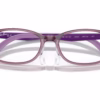 Ray-Ban RY1613D 3909 - Transparent Purple eyeglasses angle view