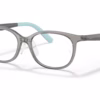 Ray-Ban RY1614D 3908 - Transparent Grey eyeglasses angle view