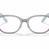 Ray-Ban RY1614D 3908 - Transparent Grey eyeglasses front view