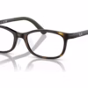Ray-Ban RY1615D 3863 - Havana eyeglasses angle view