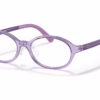 Ray-Ban RY1616D 3911 - Transparent Purple eyeglasses angle view