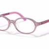 Ray-Ban RY1616D 3912 - Transparent Pink eyeglasses angle view