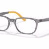 Ray-Ban RY1617D 3774 - Transparent Grey eyeglasses angle view
