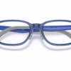 Ray-Ban RY1617D 3914 - Transparent Blue eyeglasses angle view
