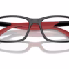 Ray-Ban RY1621 3928 - Black On Red eyeglasses angle view