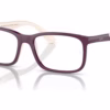 Ray-Ban RY1621 3931 - Purple On Light Brown eyeglasses angle view