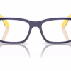 Ray-Ban RY1621 3937 - Dark Blue On Yellow eyeglasses front view