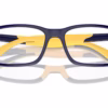 Ray-Ban RY1621 3937 - Dark Blue On Yellow eyeglasses angle view