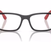 Ray-Ban RY1621F 3928 - Black On Red eyeglasses front view