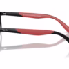 Ray-Ban RY1621F 3928 - Black On Red eyeglasses side view